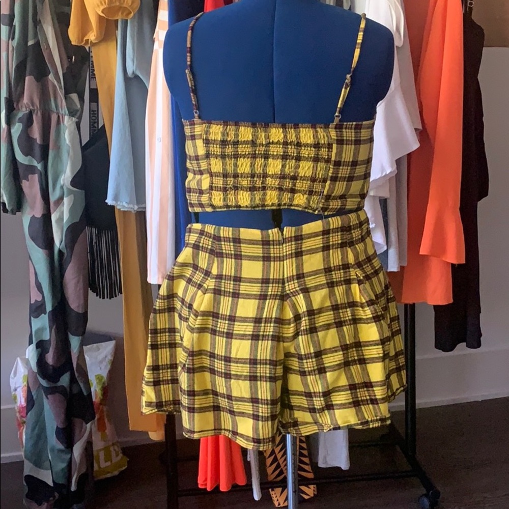 Plaid Short Set - Picture 2 of 2